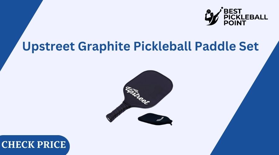 Upstreet Graphite Pickleball Paddle Set