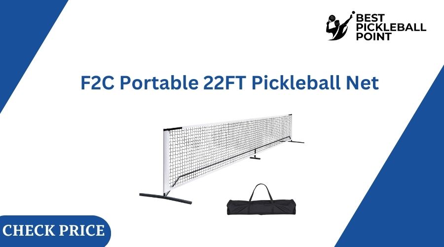 F2C Portable 22FT Pickleball Net 